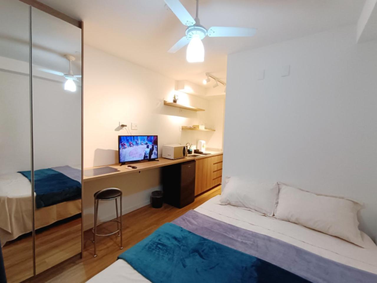 Apartamento Metro Paraiso Ou Ana Rosa Com Piscina, Academia E Cowork Ate 3 Pessoas Com Maleiro E Sala De Espera